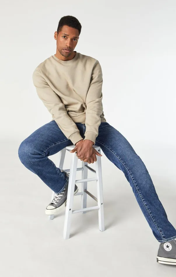 Jake Slim Leg In Dark Sky Athletic Men Mavi Jeans Denim