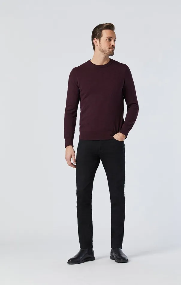 James Skinny In Double Black SuperMove Men Mavi Jeans Denim