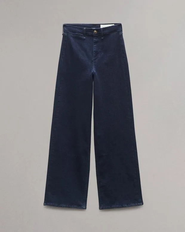Jeans Women Rag and Bone Epic Hadley WideLeg Jean Epic Stretch Denim Rinse