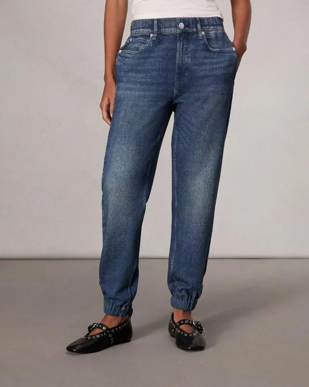 Jeans Women Rag and Bone Miramar Fleece Jogger Pant Cotton Fleece Grove