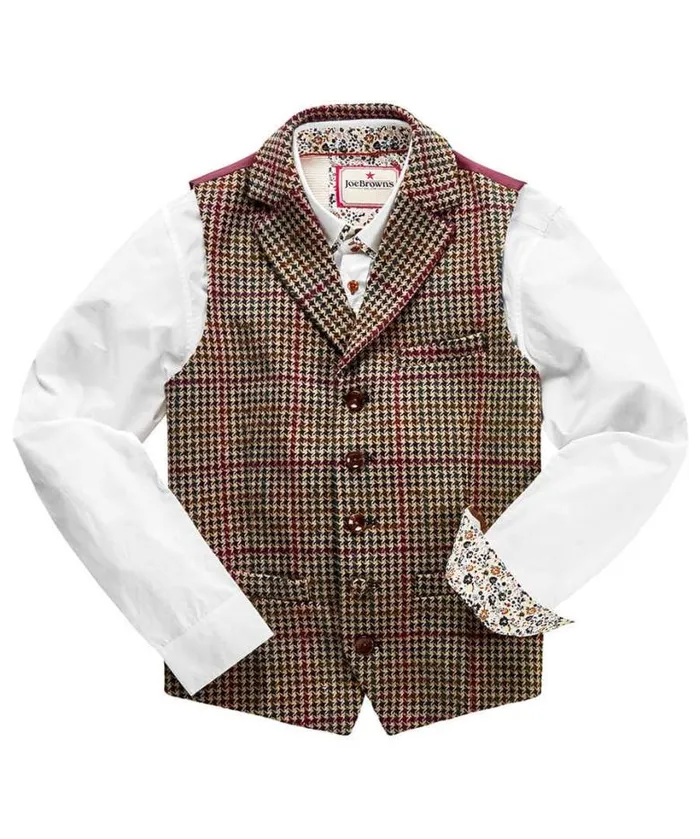 Joe Browns Coats and Jackets Men Cool And Charismatic Waistcoat Brown Joe Browns Coats and Jackets Men Cool And Charismatic Waistcoat Brown