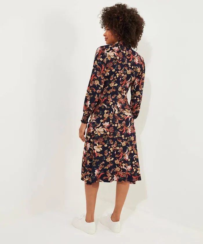 Joe Browns Dresses Women Autumn Days Jersey Dress Navy Joe Browns Dresses Women Autumn Days Jersey Dress Navy