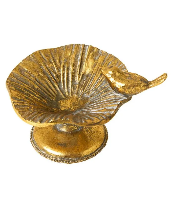 Joe Browns Home Accessories Homeware Beautiful Bird Flower Trinket Dish Gold