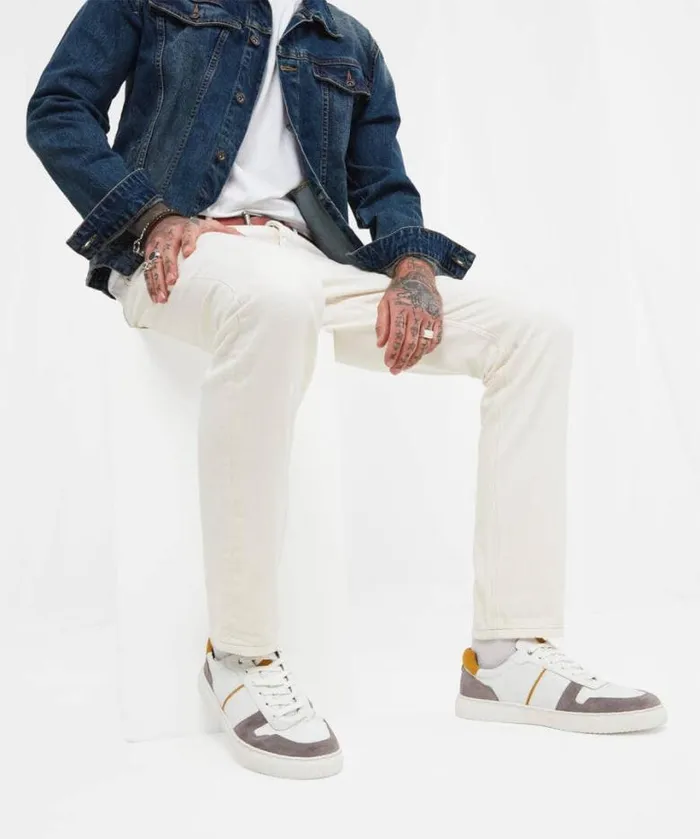 Joe Browns Jeans and Trousers Men Sensational Slim Jeans Ecru