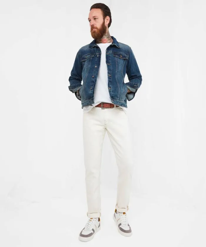 Joe Browns Jeans and Trousers Men Sensational Slim Jeans Ecru Joe Browns Jeans and Trousers Men Sensational Slim Jeans Ecru