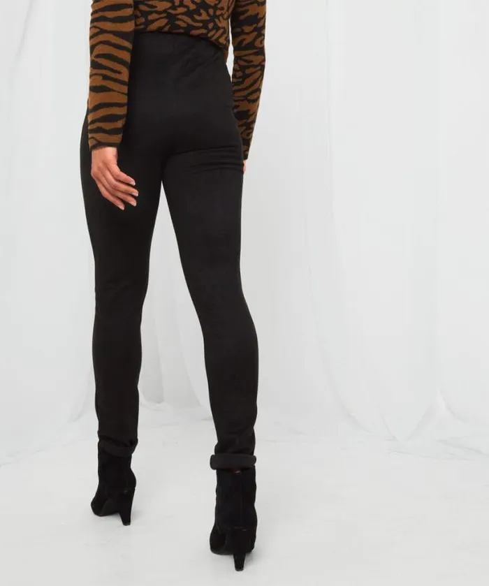 Joe Browns Jeans and Trousers Women Our Favourite Suedette Leggings Black Joe Browns Jeans and Trousers Women Our Favourite Suedette Leggings Black