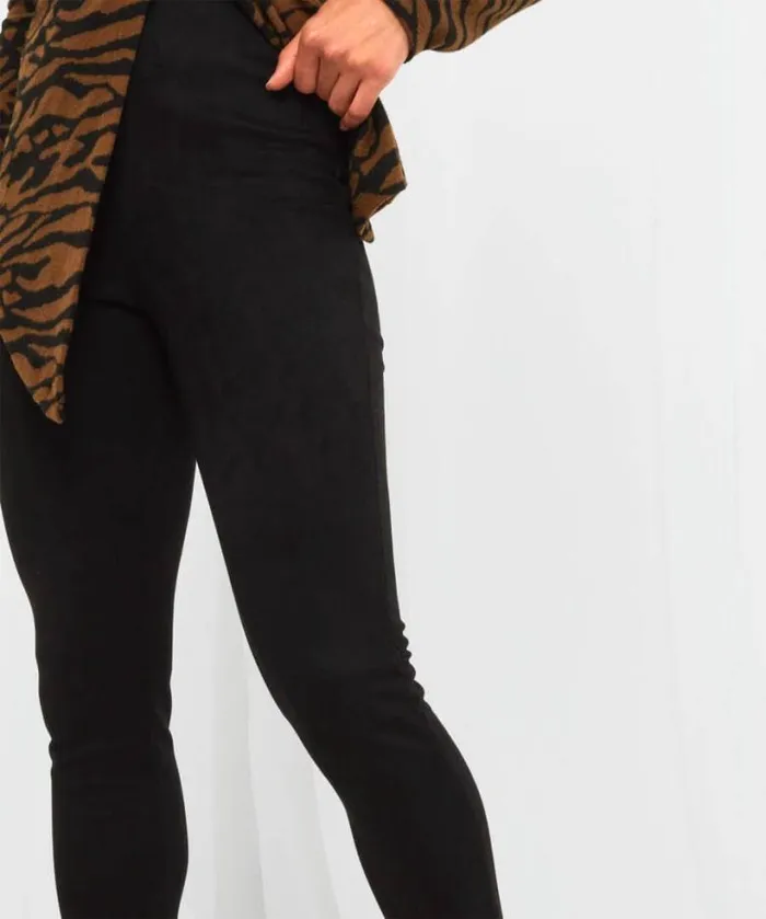 Joe Browns Jeans and Trousers Women Our Favourite Suedette Leggings Black Joe Browns Jeans and Trousers Women Our Favourite Suedette Leggings Black