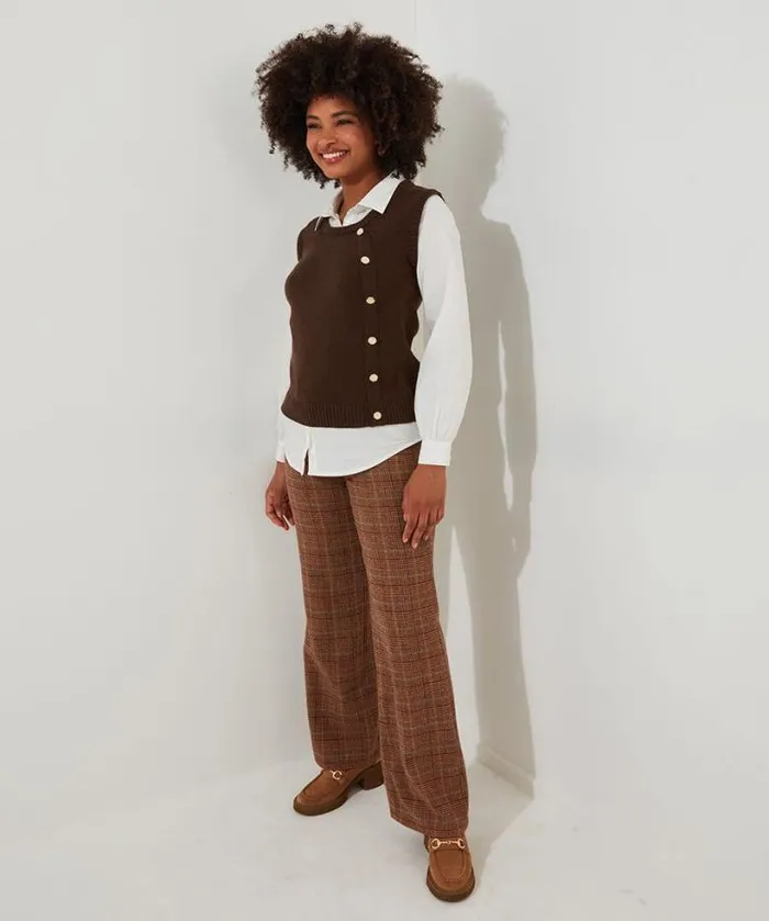 Joe Browns Knitwear and Cardigans Women Shirt Jumper Brown Joe Browns Knitwear and Cardigans Women Shirt Jumper Brown