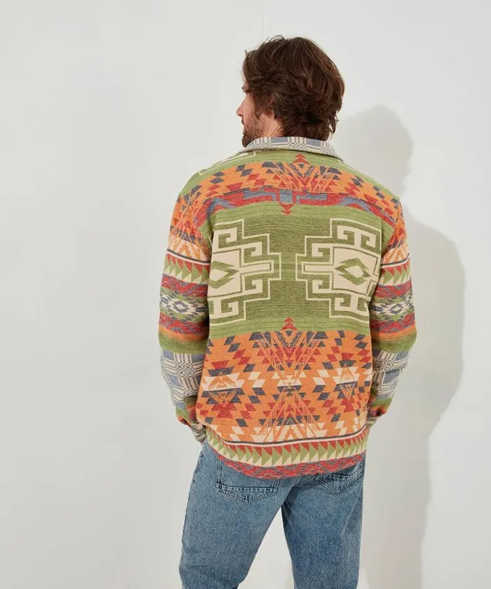 Joe Browns Shirts Men Fun And Fresh Aztec Shirt Multi