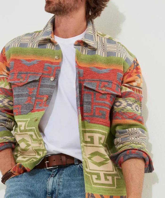 Joe Browns Shirts Men Fun And Fresh Aztec Shirt Multi