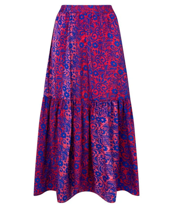 Joe Browns Skirts Women Ibiza Nights Maxi Skirt Blue Joe Browns Skirts Women Ibiza Nights Maxi Skirt Blue
