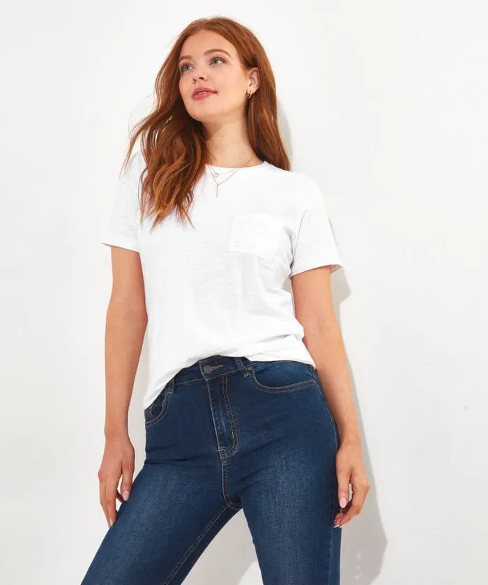Joe Browns Tops Tunics and Blouses Women All In The Details Tee White