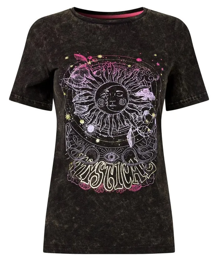 Joe Browns Tops Tunics and Blouses Women Mystical Wonder TShirt Charcoal Joe Browns Tops Tunics and Blouses Women Mystical Wonder TShirt Charcoal