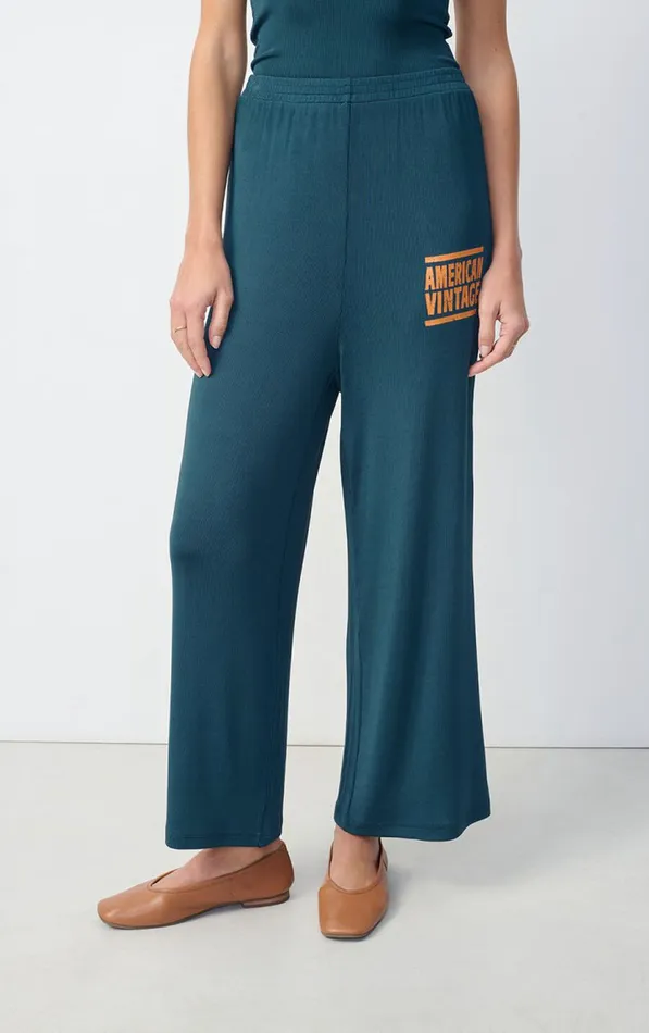 Joggers Azyro Petrol Women American Vintage Joggers and Leggings