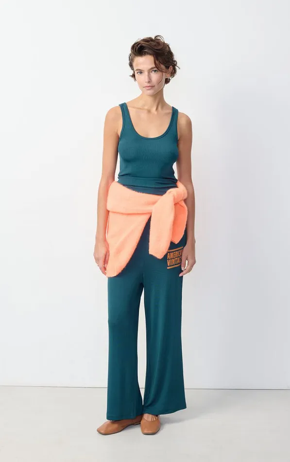 Joggers Azyro Petrol Women American Vintage Joggers and Leggings Joggers Azyro Petrol Women American Vintage Joggers and Leggings