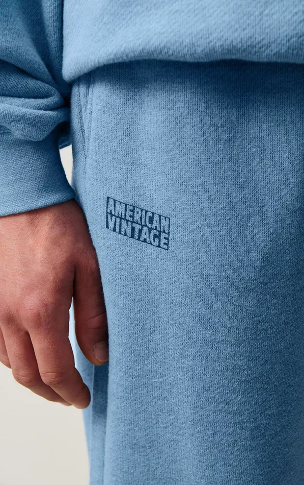 Joggers Doven Overdyed Sky Men American Vintage Joggers Joggers Doven Overdyed Sky Men American Vintage Joggers