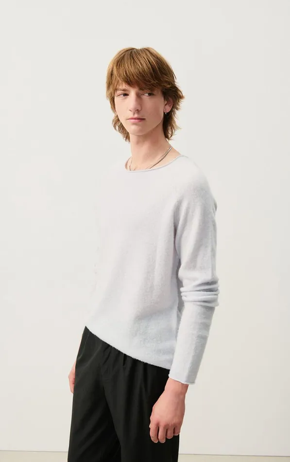 Jumper Docatown Arctic Melange Men American Vintage Jumpers and Cardigans