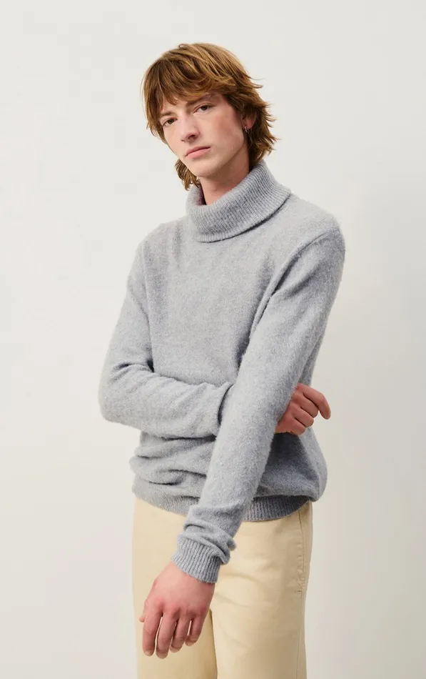 Jumper Falyday Heather Grey Men American Vintage Jumpers and Cardigans