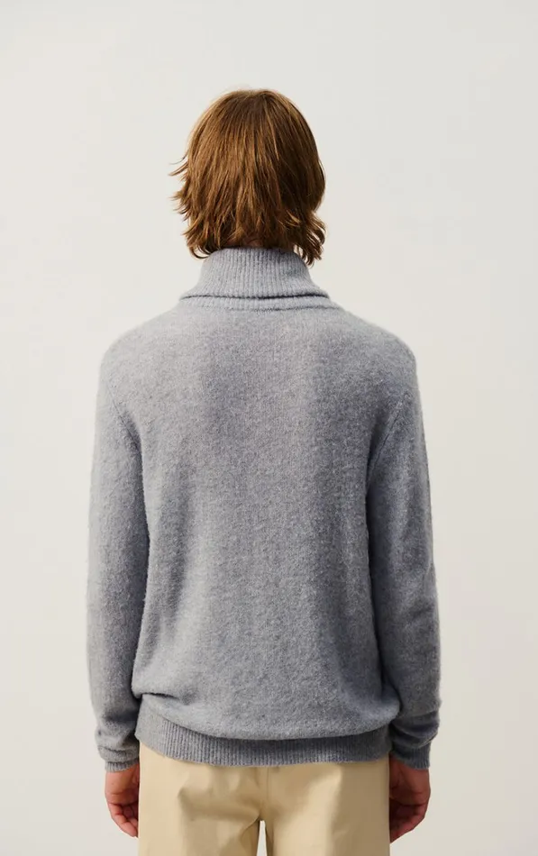 Jumper Falyday Heather Grey Men American Vintage Jumpers and Cardigans Jumper Falyday Heather Grey Men American Vintage Jumpers and Cardigans