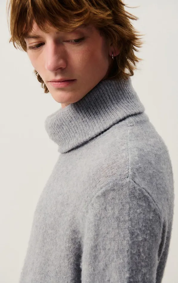Jumper Falyday Heather Grey Men American Vintage Jumpers and Cardigans Jumper Falyday Heather Grey Men American Vintage Jumpers and Cardigans