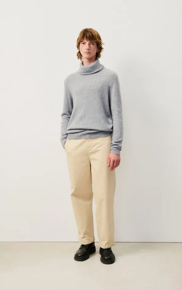 Jumper Falyday Heather Grey Men American Vintage Jumpers and Cardigans Jumper Falyday Heather Grey Men American Vintage Jumpers and Cardigans