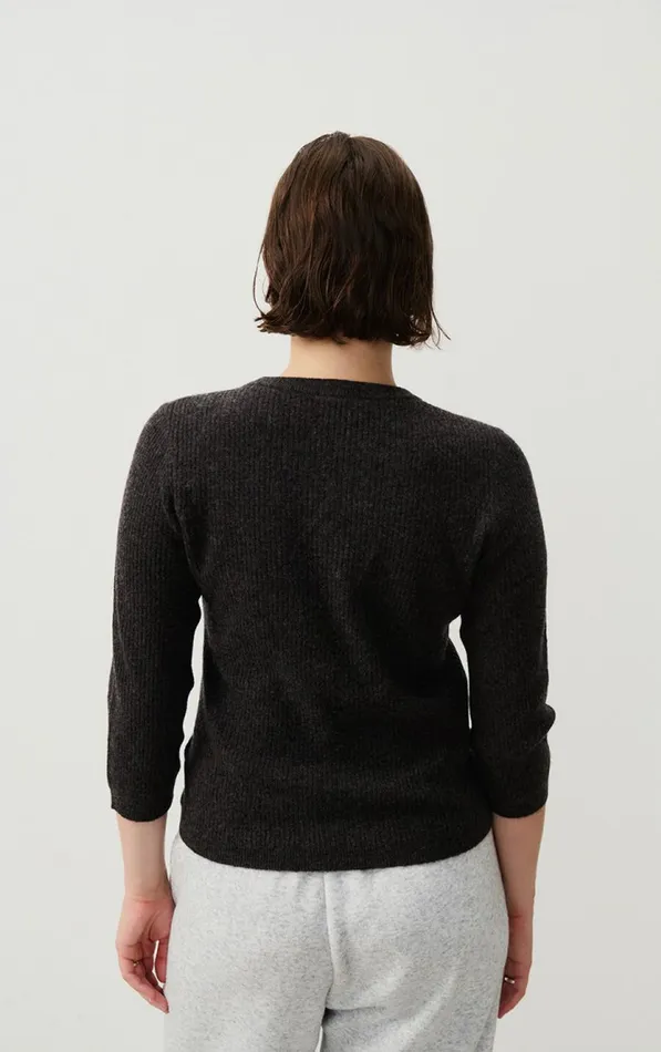 Jumper Raxow Charcoal Melange Women American Vintage Jumpers and Cardigans Jumper Raxow Charcoal Melange Women American Vintage Jumpers and Cardigans