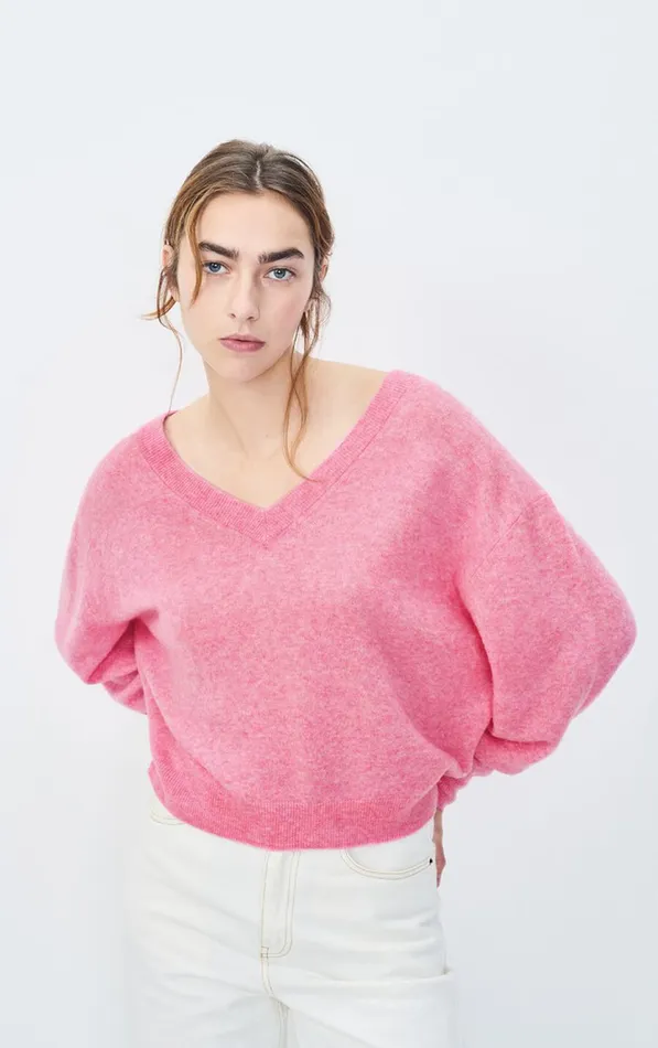 Jumper Raxow Melange Princess Women American Vintage Jumpers and Cardigans