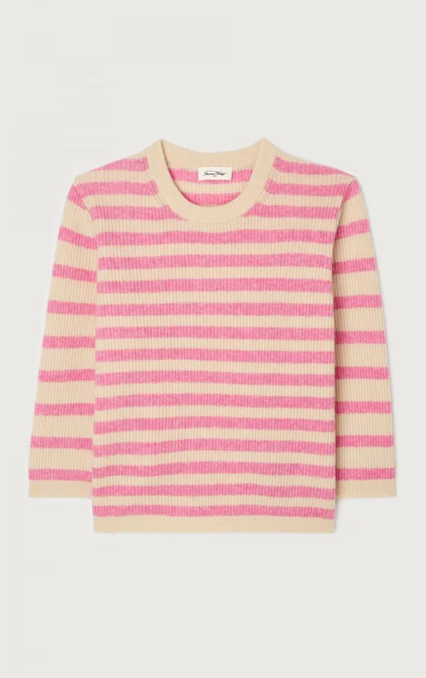 Jumper Raxow Natural Striped Princess Melange Women American Vintage Jumpers and Cardigans Jumper Raxow Natural Striped Princess Melange Women American Vintage Jumpers and Cardigans