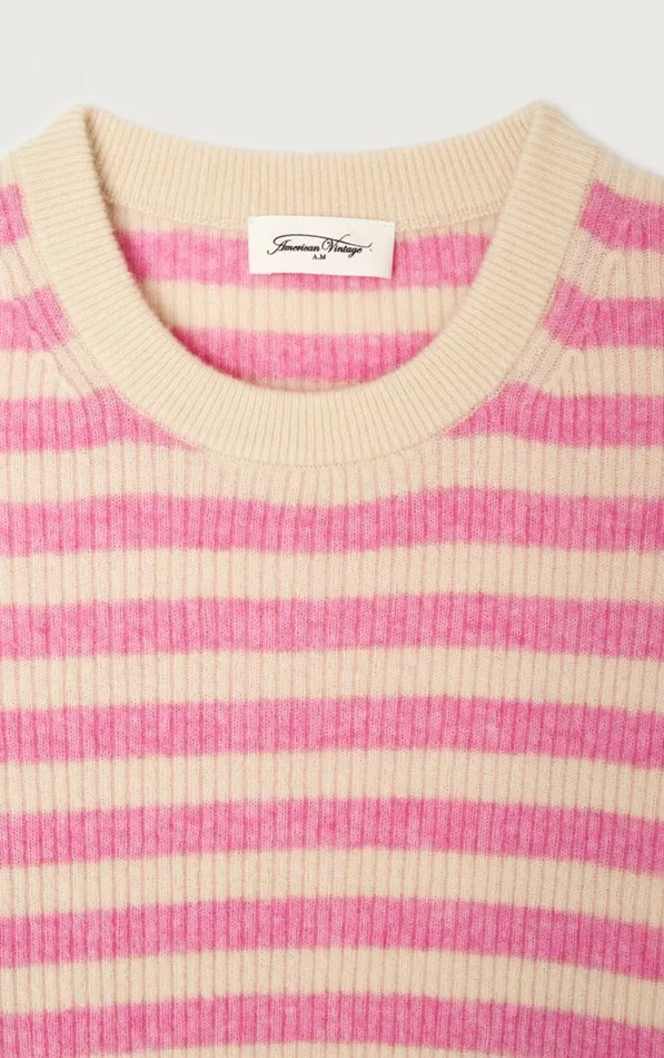 Jumper Raxow Natural Striped Princess Melange Women American Vintage Jumpers and Cardigans Jumper Raxow Natural Striped Princess Melange Women American Vintage Jumpers and Cardigans
