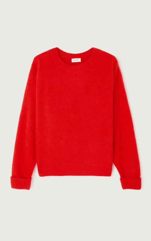 Jumper Vitow Strawberry Women American Vintage Jumpers and Cardigans