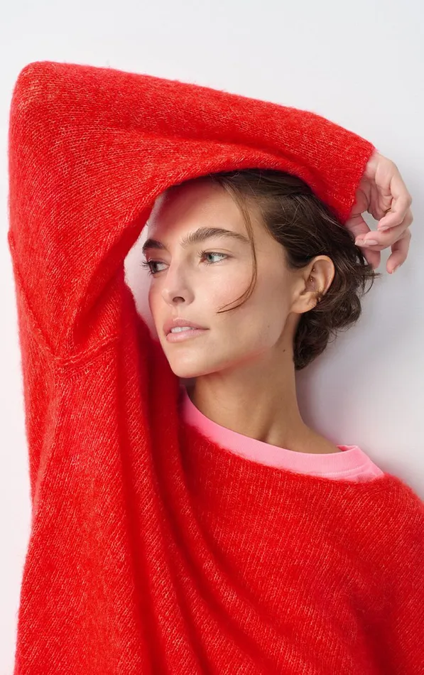 Jumper Yanbay Melange Flamenco Women American Vintage Jumpers and Cardigans Jumper Yanbay Melange Flamenco Women American Vintage Jumpers and Cardigans