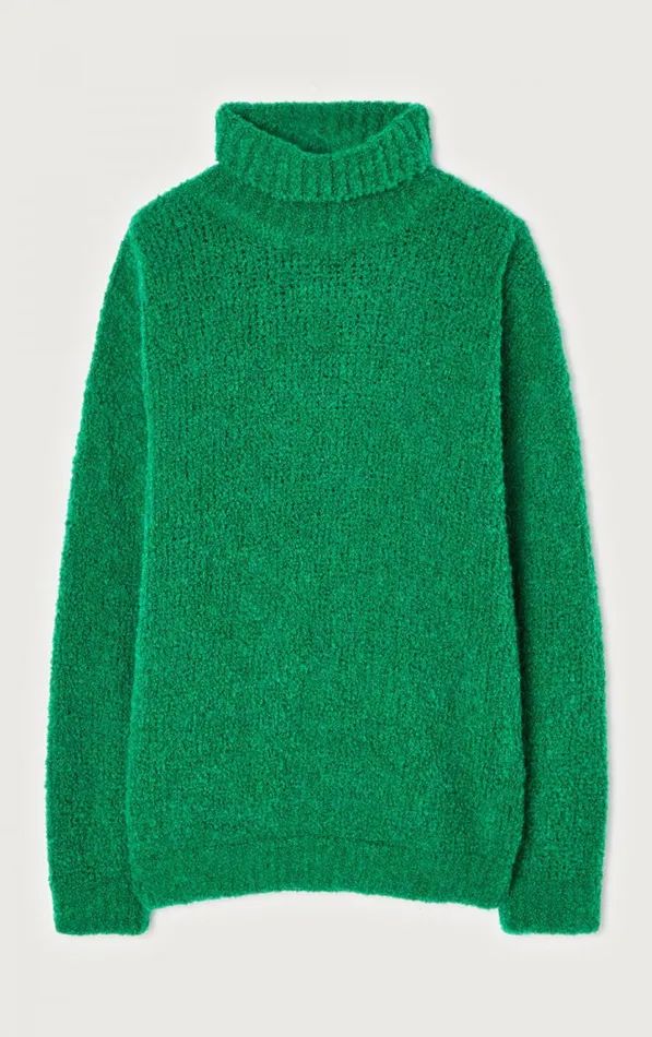 Jumper Zolly Melange Basil Men American Vintage Jumpers and Cardigans