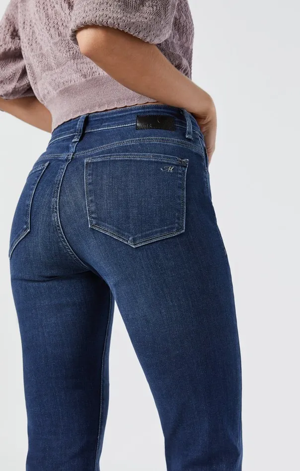 Kendra High Rise Straight Leg In Dark Blue Supersoft Women Mavi Jeans Denim Kendra High Rise Straight Leg In Dark Blue Supersoft Women Mavi Jeans Denim