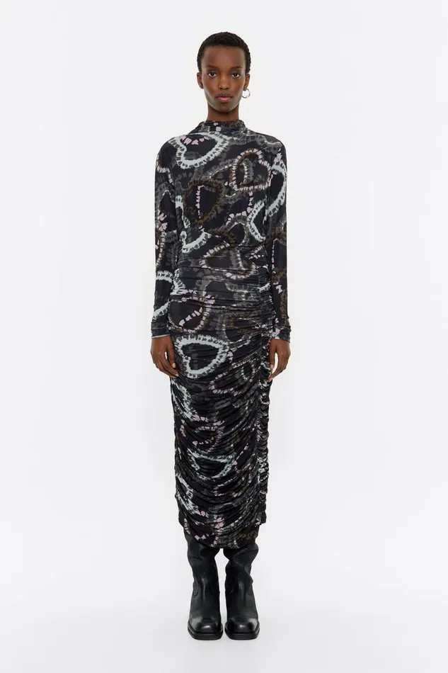 Khaki Lovedamu Fitted Dress Lovecamu Khaki Women Bimba Y Lola Dresses And Jumpsuits Khaki Lovedamu Fitted Dress Lovecamu Khaki Women Bimba Y Lola Dresses And Jumpsuits