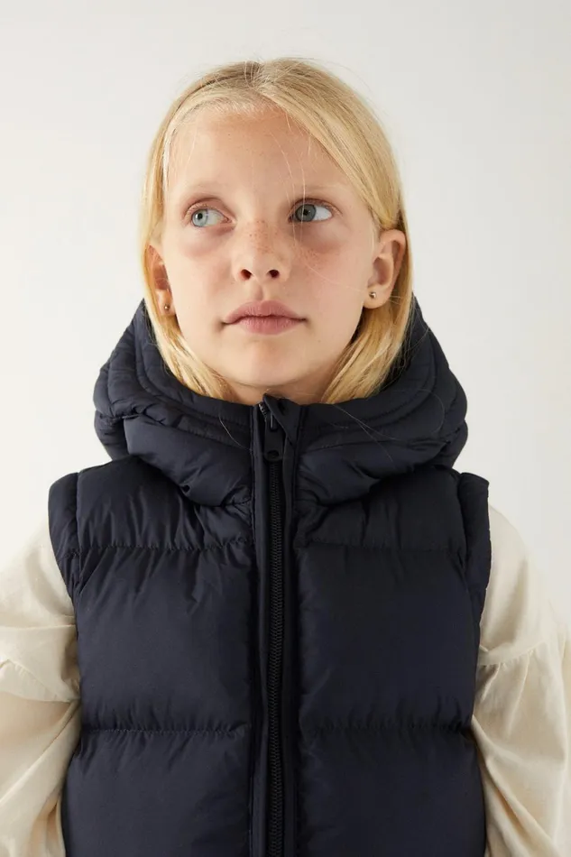 Kids Blue Mar Vest Ecoalf Coats And Jackets