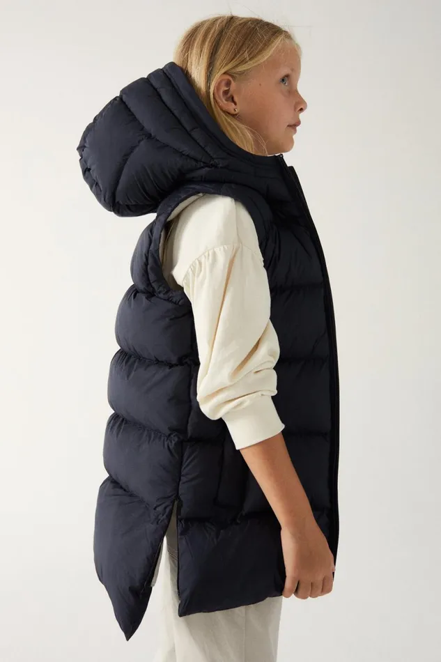 Kids Blue Mar Vest Ecoalf Coats And Jackets