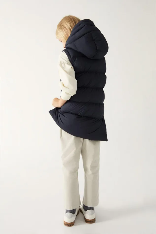 Kids Blue Mar Vest Ecoalf Coats And Jackets