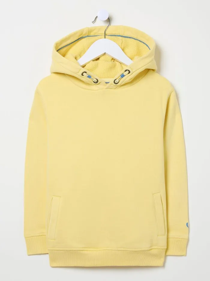 Kids Sweatshirts and Hoodies Fat Face Yellow Vw Popover Hoodie