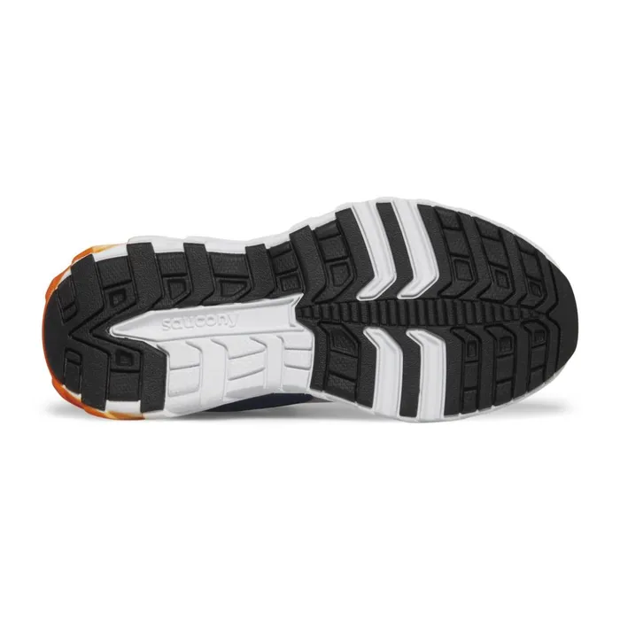 Kids Wind 20 Lace Sneaker Greynavyorange Saucony