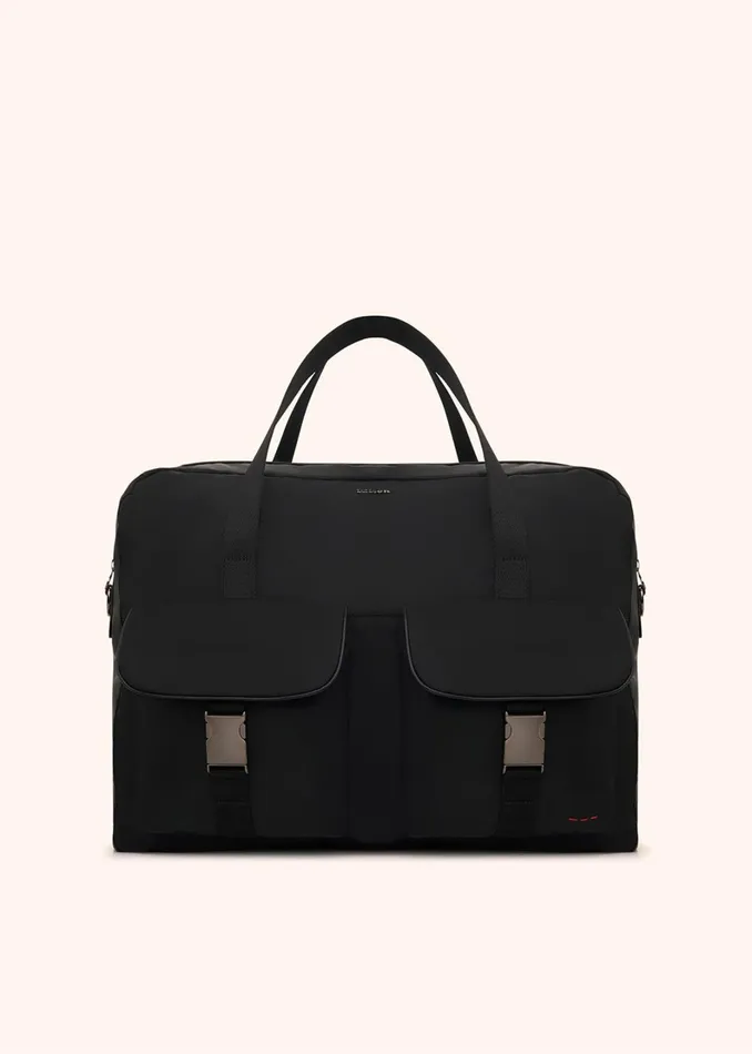 Kiton Bags And Wallets BRIEFCASE WITH LEATHER INSERTS 8211 Men