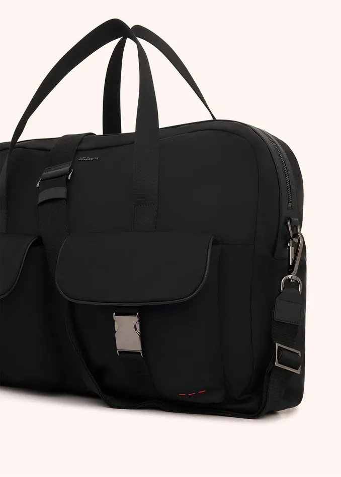Kiton Bags And Wallets BRIEFCASE WITH LEATHER INSERTS 8211 Men