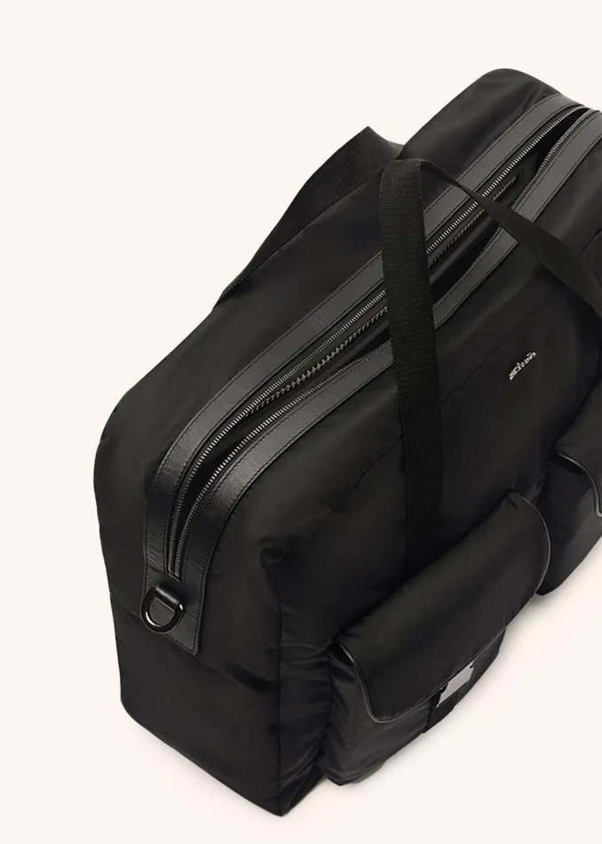 Kiton Bags And Wallets BRIEFCASE WITH LEATHER INSERTS 8211 Men