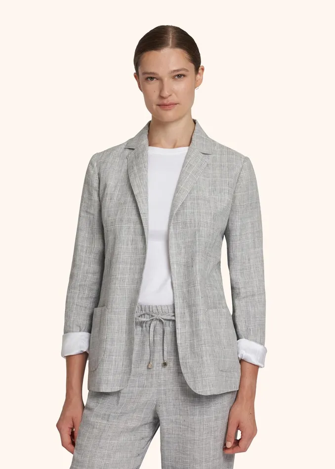 Kiton Jackets JACKET LINEN 8211 Women