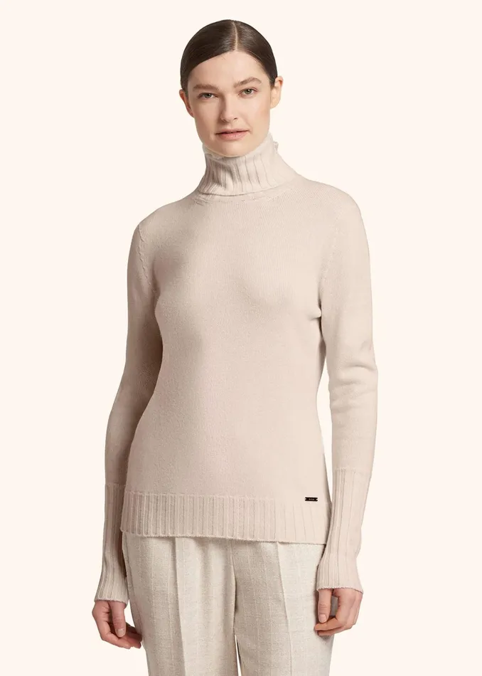 Kiton Knitwear JERSEY HIGH NECK CASHMERE 8211 Women