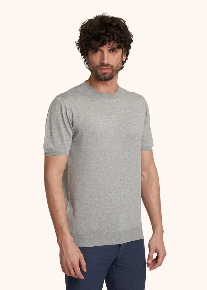 Kiton Knitwear JERSEY ROUND NECK Cotton 8211 Men Kiton Knitwear JERSEY ROUND NECK Cotton 8211 Men