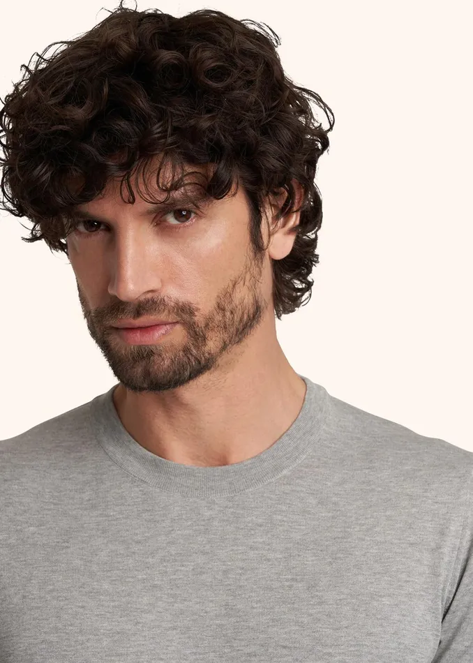 Kiton Knitwear JERSEY ROUND NECK Cotton 8211 Men Kiton Knitwear JERSEY ROUND NECK Cotton 8211 Men