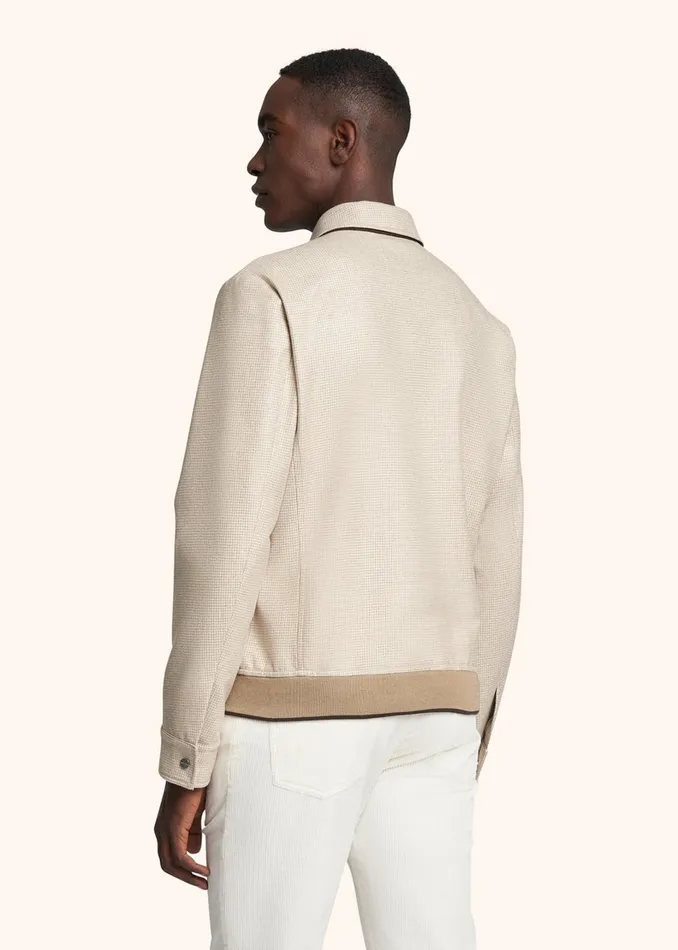 Kiton Outerwear BLOUSON VIRGIN WOOL 8211 Men Kiton Outerwear BLOUSON VIRGIN WOOL 8211 Men