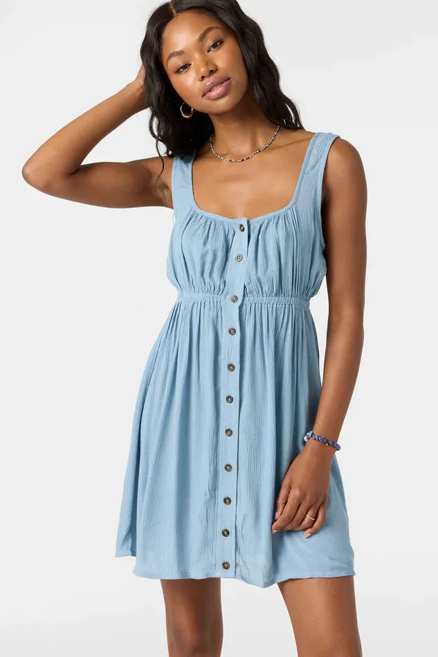 KORIE SOLID SHORT DRESS Women O039NEILL Collections