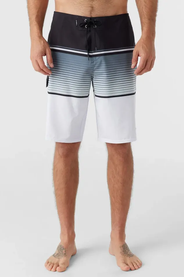 LENNOX STRIPE 21034 BOARDSHORTS White Men O039NEILL Length