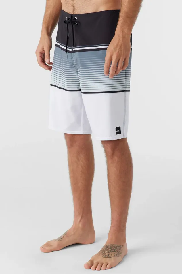 LENNOX STRIPE 21034 BOARDSHORTS White Men O039NEILL Length